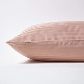 Homescapes Damask Pillowcase, 100% Pure Egyptian Cotton Pillow Case, 330 Thread Count, 50 x 90 cm