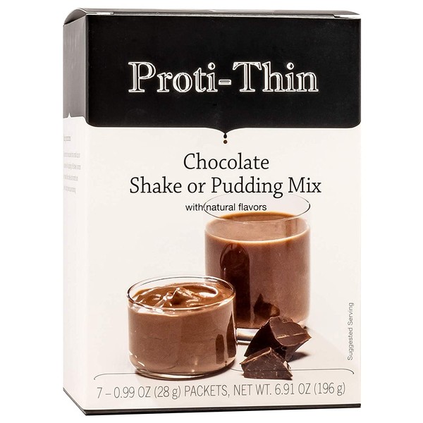 Proti-Thin - High Protein Diet Shake & Pudding Mix - Chocolate