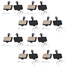8 Pairs Bike Brake Pads for Sram, Premium Resin Semi-Metal And Carbon Steel Bike Disc Brake Pads Bicycle Brake Pad for Avid Elixir E1 E3 E5 E7 E9 ER CR XO XX DB1 DB3 DB5