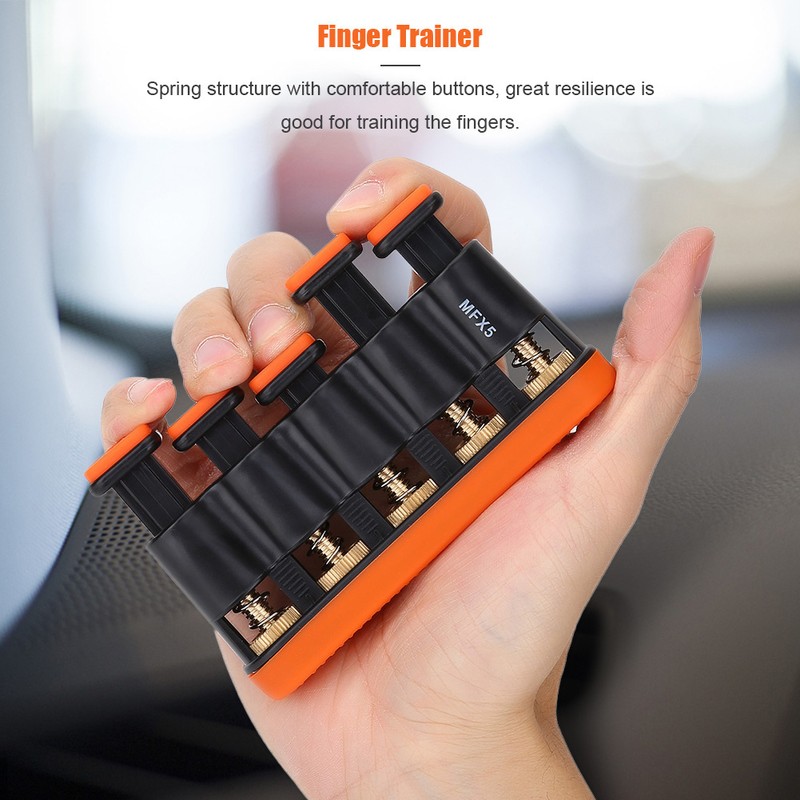 Variable Hand Finger Strength Tension Exerciser Grip Trainer for Piano