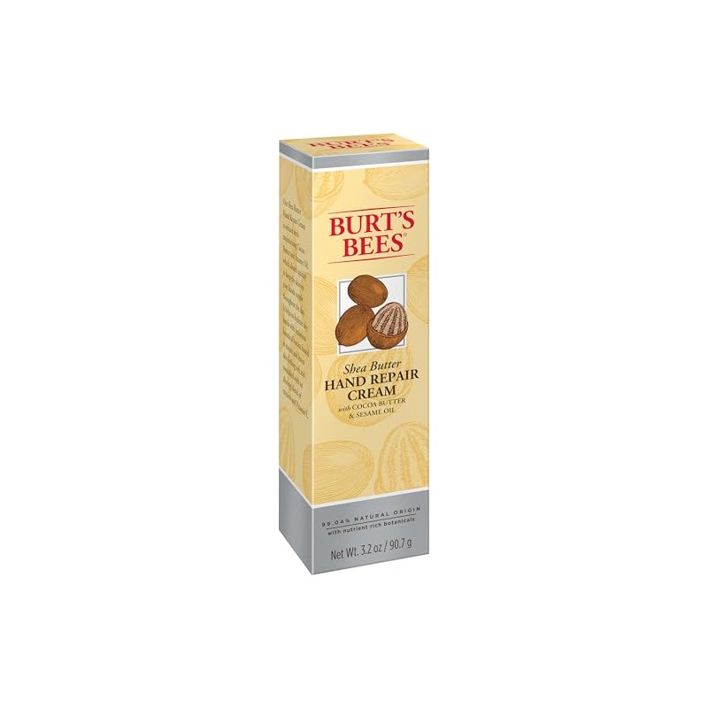Burt's Bees 100% Natural Shea Butter Hand Repair Cream, 3.2