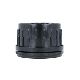 MS Beschläge Plastic Adapter Table Leg Insert Plastic Base Height-Adjustable Replacement Foot Tube Insert Table Leg Adapter Black Table Stamp Adapter (Diameter 80 mm)