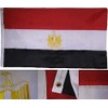 JumpingLight 3x5 Embroidered Egypt Egyptian Country Premium Quality 220D Nylon