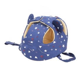 ZJchao Casco Seguridad Bebe, Gatear Caminar Protector de Cabeza bebé Algodón Cojín Cómodo Casco Seguridad para Niños Pequeños Cascos Protección la Jugar Ajustable Arnés Safety Helmets