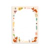 Letter Pad with Envelope for Kids Fox Animals Stationery Set