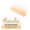ITZAMNA Thank You card for your purchase small business customer
