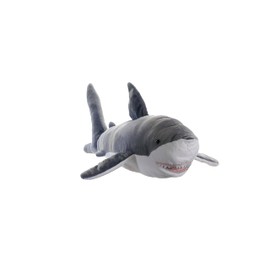 Wild Republic Jumbo Great White Shark Plush, Giant Stuffed Animal, Plush Toy, Gifts for Kids, 30 Inches