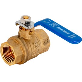 Eastman 3/4 Inch IPS Heavy Duty Full Port Ball Valve, Brass Plumbing Fitting, 20047LF