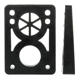 Dstreet Risers Soft Wedge Skateboard Riser, Unisex Adult, unisex-adult, DST-RSR-0001, Black (Black), 8 to 14