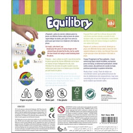 Cayro – Equlibry – hochwertiges Lernspielzeug – fördert Kreativität und Logik – ideal für Jungen und Mädchen – ab 6 Jahren – entwickelt kognitive und soziale Fähigkeiten - 858