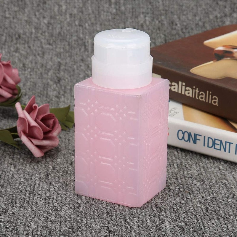 Pump Dispenser, 250 ml Portable Empty Liquid Pump Bottles, Lotion