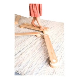 Barras De Equilibrio Montessori Niños Bebe Vigas 3 Pz 60 Cm