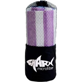 SHARX Toalla Deportiva Grande de Microfibra Absorbente y fácil de Lavar Ideal para Deportes y Actividades al Aire Libre 80 x 160 cm