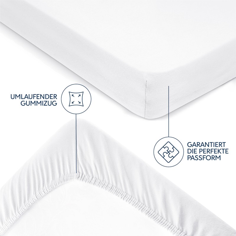 Dreamzie Premium fitted sheet 70 x 160 cm, fitted sheet