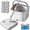 KZKR Spin Square mop and Bucket System with Wringer Set