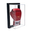 Clear Acrylic Boxing Glove Wall Mount Display Case, UV Protecting,