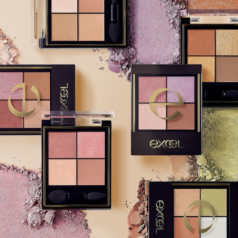 Excel CX04 Real Close Shadow (Drop Shoulder) Nuance Color Eyeshadow