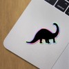 Holographic Decal Stickers Of Animal Dinosaur Fossil Premium Waterproof Vinyl