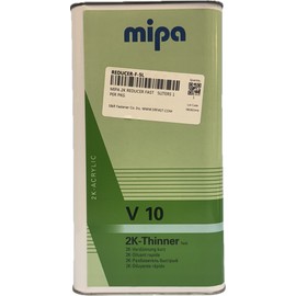 MIPA V-10 2K Fast Thinner, 5 Liter Can