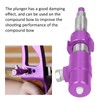 Recurve Bow Stabilizer Side Cushion Plunger Aluminium Alloy Plastic Outdoor