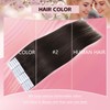 Sweetmet Injection Tape in Hair Extensions Human Hair 3rd-Generation #2