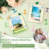 10Pcs Wooden Picture Frames,Stable Wooden Photo Holder,Easy to Use,for Craft,