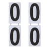 TOPTIE 2 Sets Tennis Score Keeper Visible 0-9 Double Sides
