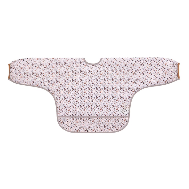 LÄSSIG Baby Langarmlätzchen Set 2 Stk. zum Binden Auffangschutz/Long Sleeve