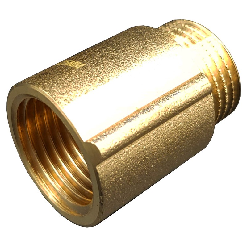1/2" BSP (15mm) Pipe Thread Extension Female x Male Cast