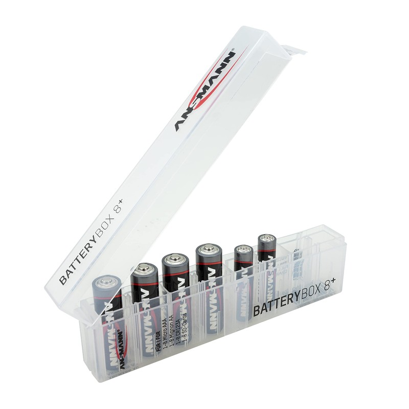 Ansmann 8 pc Battery Box