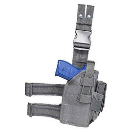 NC Star CVDLHOL2954U NcStar, Drop Leg Universal Holster, Urban Gray, Full Size