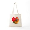 CafePress Sun Conure Love Tote Bag Reusable Natural Beige Canvas