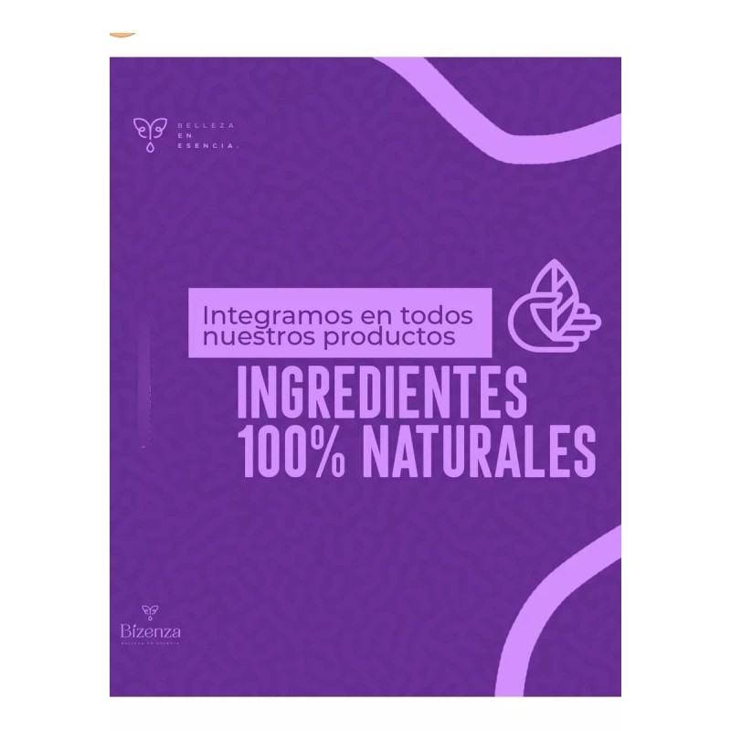 Bizenza Mascarilla Capilar 100% Orgánica Bizenza
