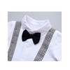 HeMarIsle HMD - Mameluco para bebé y caballero, color blanco,