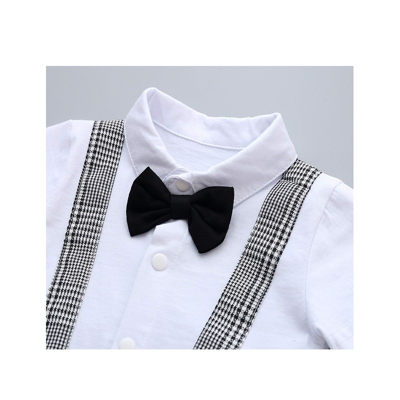 HeMarIsle HMD - Mameluco para bebé y caballero, color blanco,