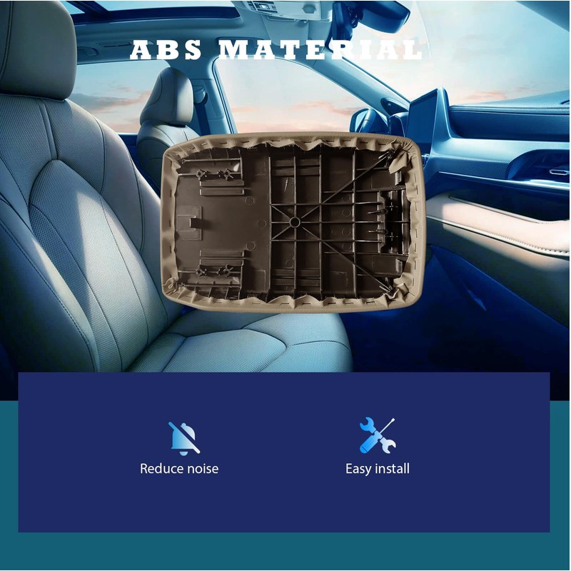 FULGURALSNAIL Center Console Lid Armrest Replacement Kit fit for Toyota