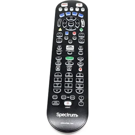 Charter Spectrum TV Remote Control TIME Warner CLIKR-5 UR5U-8780L New | Compatible with Time Warner, Brighthouse and Charter Cable Boxes | keypad backlighting red Illumination