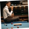 KOMBIUDA 1 Set Professional Billiard Cue Cleaning Kit of Durable