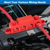 Spurtar 12V Bus Bar 12V Power Distribution Block with 4X