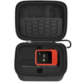Satellite Communicator Case Compatible with Garmin InReach Mini 2/010-01879-00 InReach Mini for Camping & Hiking (Black+Black Zipper)