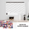 BEANPRECOY 2025 Annual Calendar Poster Yearly Wall Planner Smooth Full