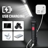 LED Work Light Rechargeable Flashlight, Valentine's Day Gifts for Men