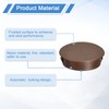 sourcing map 12Pcs 35mm(1-3/8") Nylon Hole Plugs, Flush Type Panel