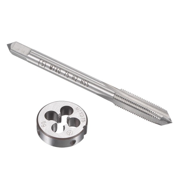 TOP-VIGOR M7 x 0.75mm Metric Tap and Die Set, Right