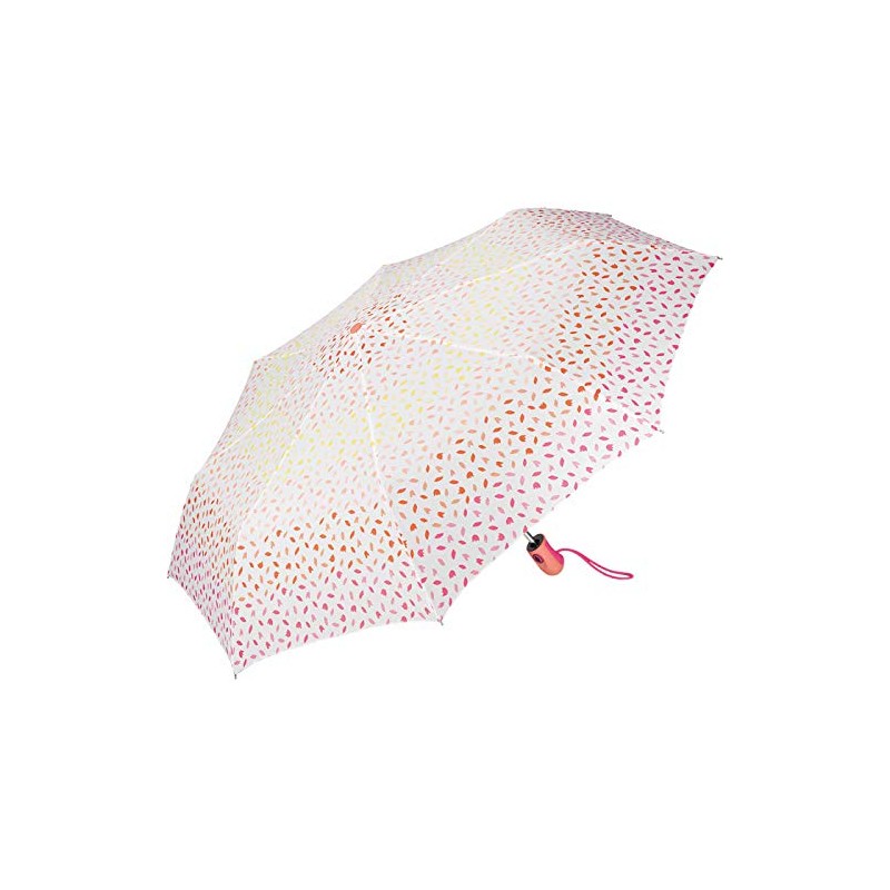 Esprit Easymatic Light Ditsy Florals Pocket Umbrella, orange