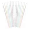 noved Ventilador+50 Cepillos+100 Microbrush Extensiones Pestañas