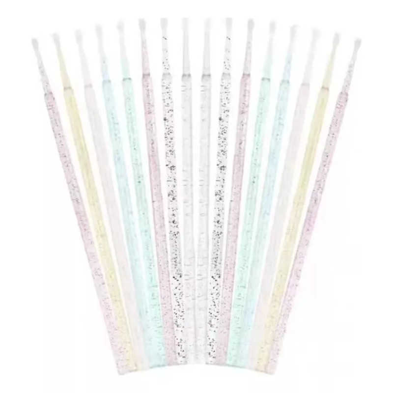 noved Ventilador+50 Cepillos+100 Microbrush Extensiones Pestañas