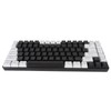 Gaming Keyboard Type C 84 Keys RGB Backlit Ergonomically Curved