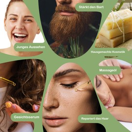 Jojoba Oil - Organic Pure Cold Pressed Face Oil Body Oil Massage Oil Beard Hair Oil Eyelashes Skin Oil Lips Scalp Oil Nails Oil Cosmetics - 500 ml