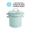 Martha Stewart Thayer 8-Quart Enamel On Steel Scratch Resistant Stock